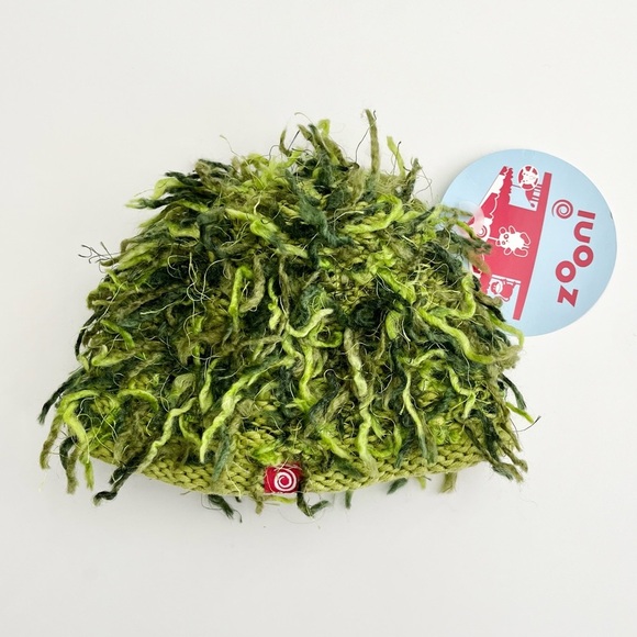 NWT Zooni Grinch Hawaiian Grass Mop Top Green Infant Baby Hat XS Baby Size 0-6m - Picture 2 of 6